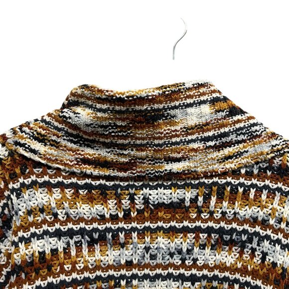 Tribal Chunky Neck Knit Sweater Top Size S - Picture 5 of 8